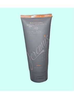 Jeremy's Charcoal Facial Cleanser One Size Gray Orange